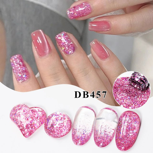Mtssii Gel-Nagellack, schimmernd, Unisex - Bild 1