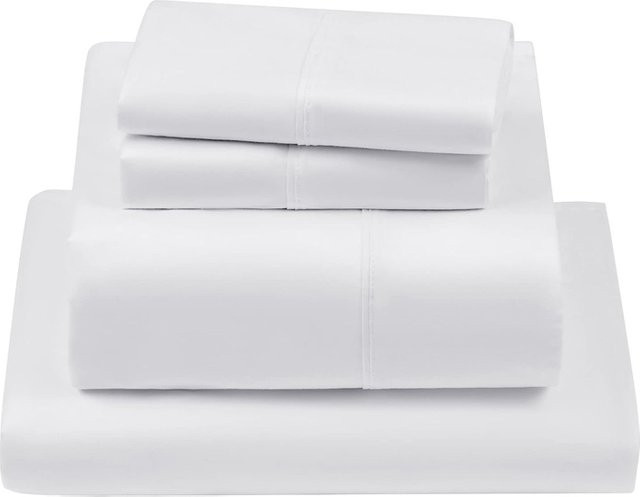 Dreamreal Bettwäsche-Set aus 100% ägyptischer Baumwolle, 400 TC, King 6-teilig, Sky Blue - Bild 1