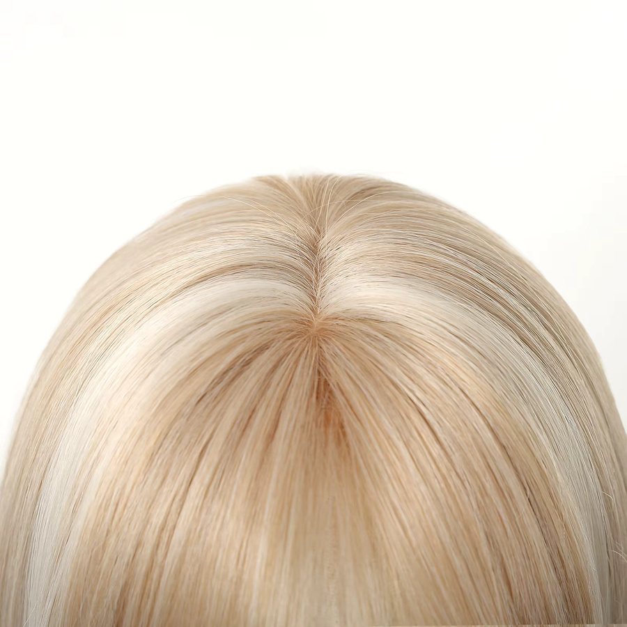 EASIHAIR Perücke, blond, mittellang, gerade, mit Pony, Damen - Bild 2