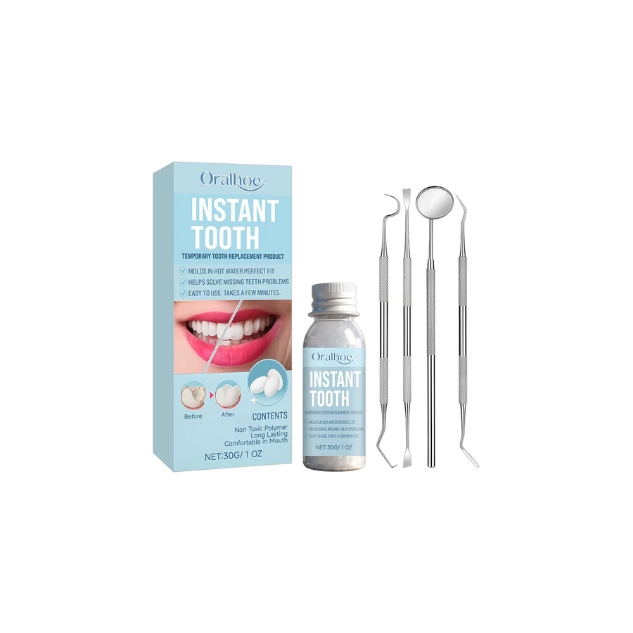 Oralhoe Zahnreparatur-Kleber-Set, temporäre Zahnreparatur - Bild 3