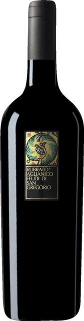 Feudi di San Gregorio Rubrato Aglianico Rotwein, Irpinia, 2022, trocken, 0,75 l - Bild 1