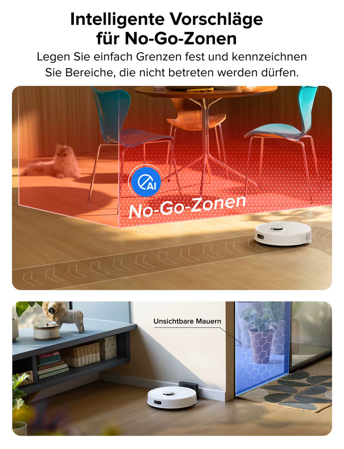 Roborock Q7 Max Saug- und Wischroboter Weiß mit intelligenter Smart Home Integration - Bild 5