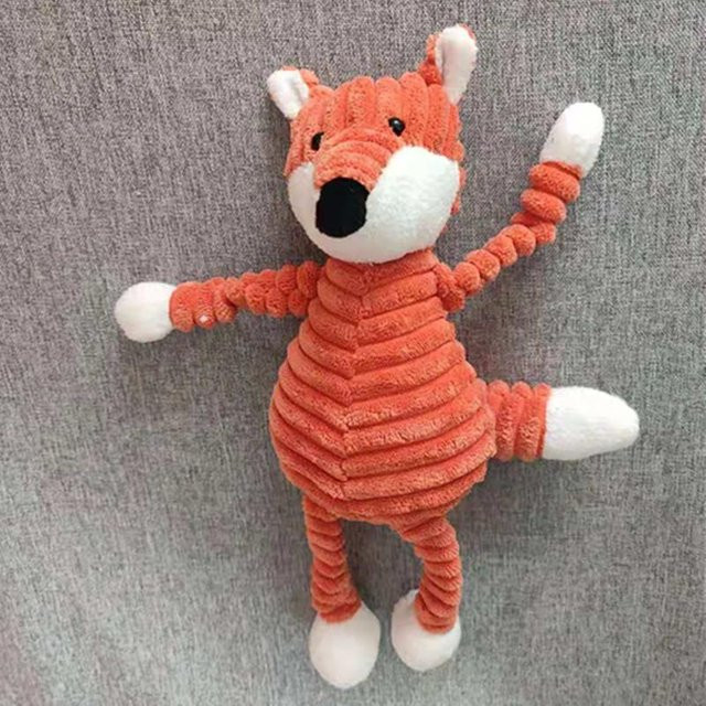 Gestreiftes Tier Plüschtier, Orange, 15cm - Bild 1