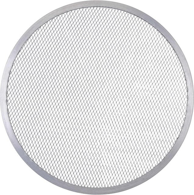 FMprofessional Pizzagitter aus Aluminium, rund, Silber, Durchmesser: 36 cm - Bild 1