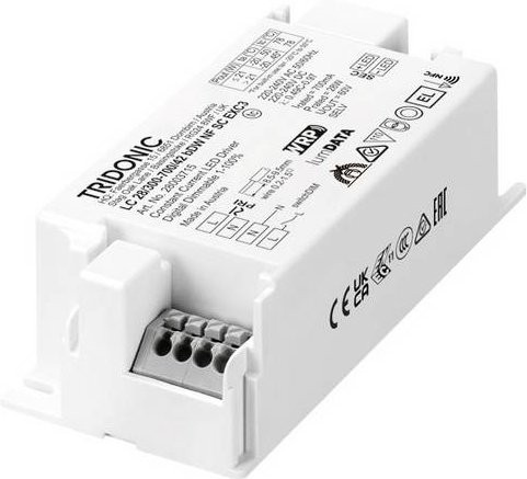 Tridonic LC 28W 300-700mA 42V bDW NFC SC EXC3 LED-Treiber 28W 0.7A 7.5 - 42V - Bild 1