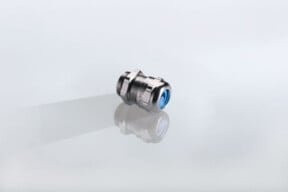 Pflitsch Kabelverschraubung BG 216MS aus Messing vernickelt mit TPE Dichteinsatz in Silber - Bild 1