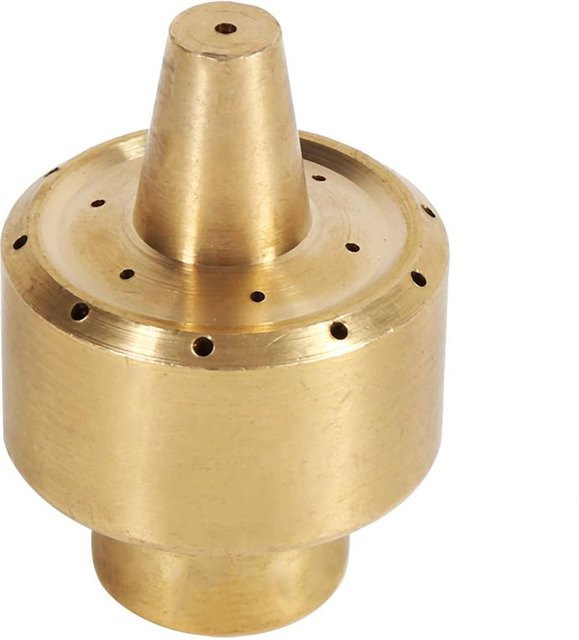 TOMTOP JMS Messingsäule Gold als Wasserdüse für Gartenteich und Brunnen - Bild 1