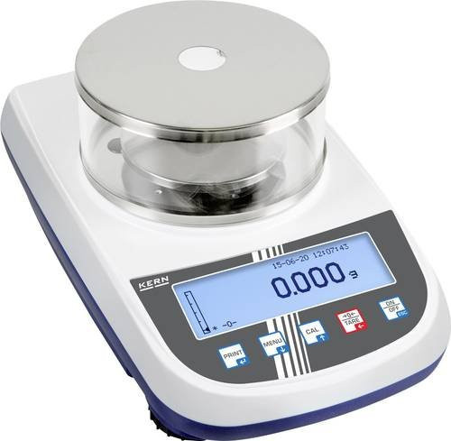 Kern PLS 420-3F Präzisionswaage Silber mit 420g Wägebereich und 0,001g Ablesbarkeit - Bild 1