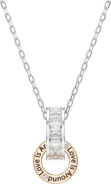 Swarovski Halskette, Zirkonia, Silber, Damen - Bild 1