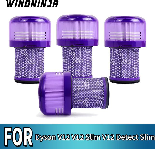 Dyson Ersatzfilter für V12 V12 Slim V12 Detect Slim Hepa Staubsaugerfilter in Purple - Bild 1