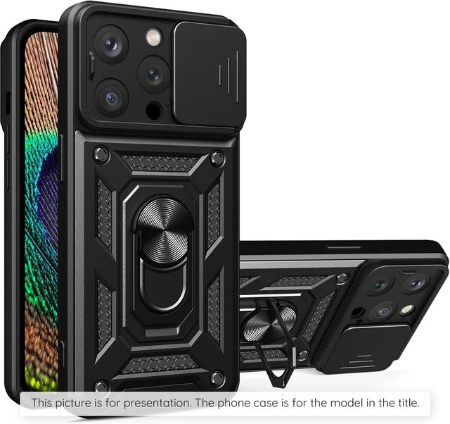 Techsuit CamShield Schutzhülle für Honor 400 Smart 4G und Honor X7d 4G in Schwarz - Bild 1