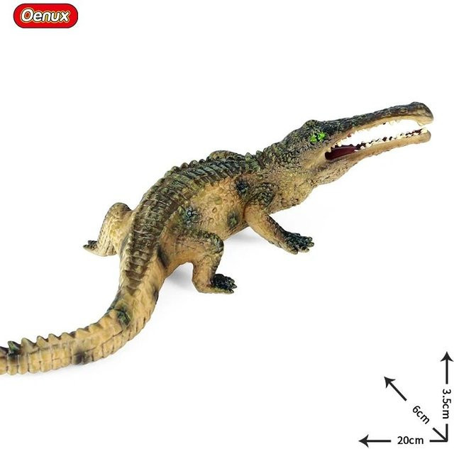 Oenux Prähistorisches Südpol Koolasuchus Krokodil, Actionfiguren, braun, ab 3 Jahre - Bild 1
