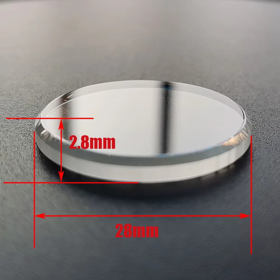 OUMASHI Uhrenglas Saphirglas, 28 mm, Unisex - Bild 3