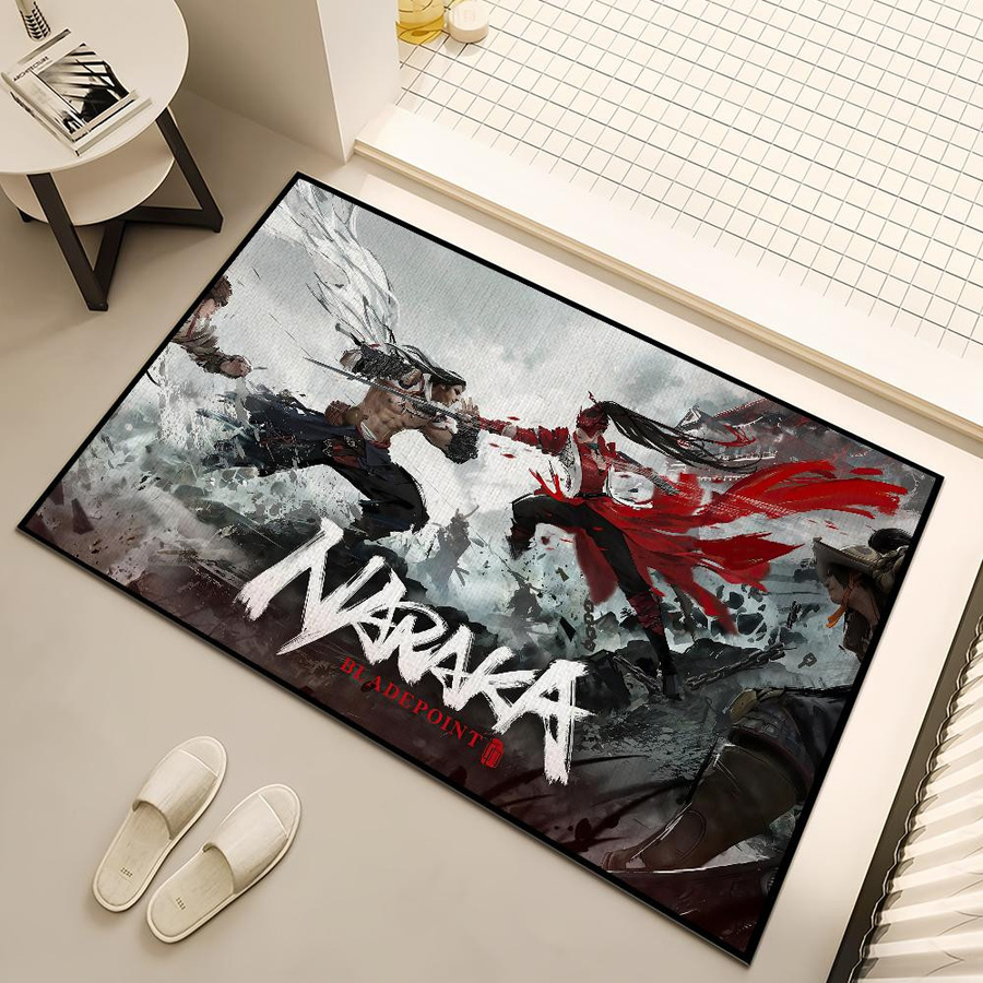 Geflochtener Teppich N-Naraka Bladepoint für Wohnzimmer, Schlafzimmer oder Bad, B/T: 40 x 60 cm - Bild 5