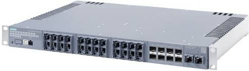 Siemens 6GK5334-2TS00-3AR3 Industrial Ethernet Switch, Grau - Bild 1