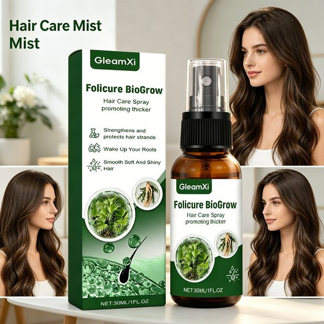 Gleamxi Anti-Frizz-Haarpflegespray, 30 ml, Unisex - Bild 1