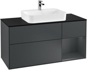 Villeroy & Boch Finion Waschtischunterschrank mit integrierter Wandbeleuchtung, Breite: 120 cm, Lackausführung - Bild 1