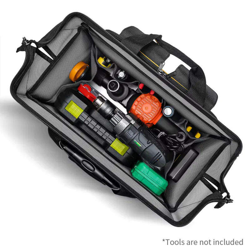WINHUNT Rollbare Werkzeugtasche mit Teleskop-Gummigriff und robustem Rad - Bild 6