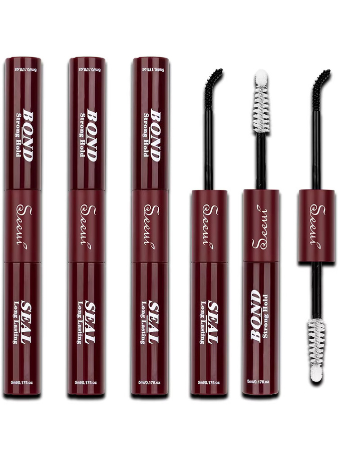 SEEUI Wimpernkleber und -versiegelung, Black, 5ml+5ml - Bild 5