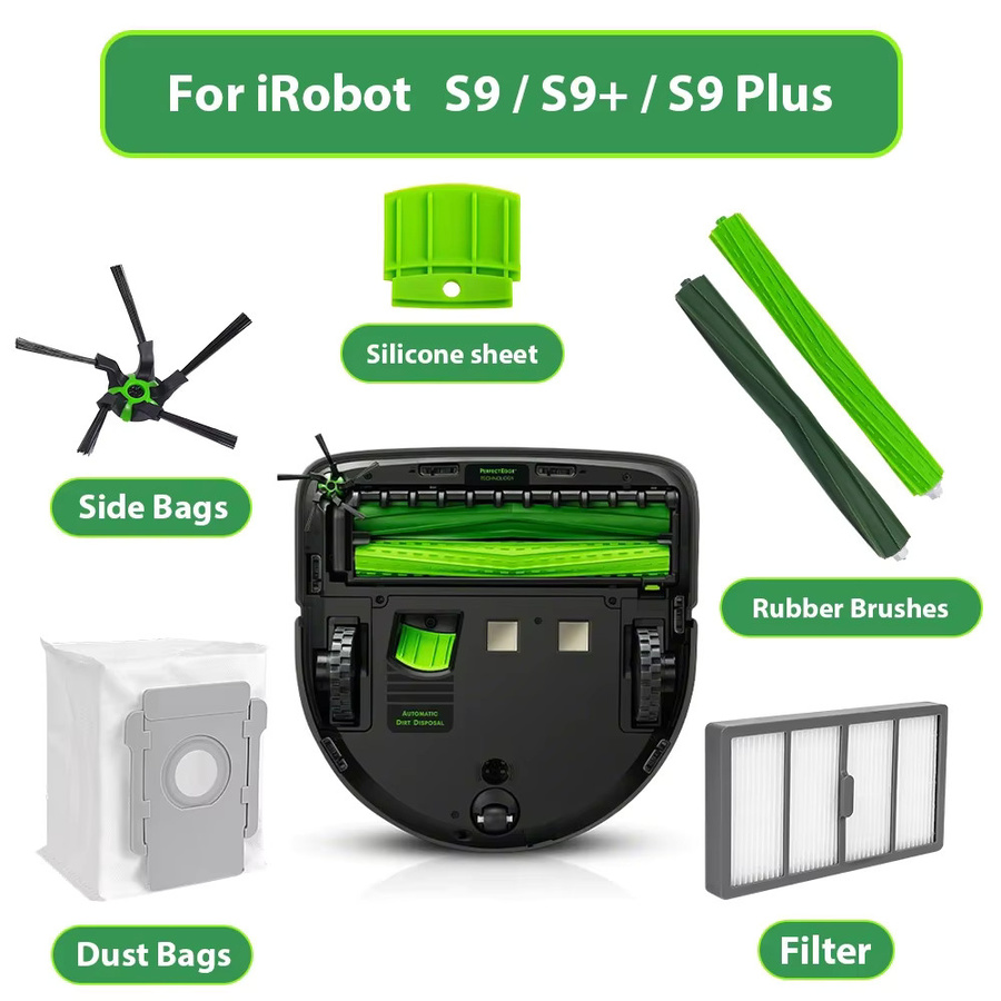 iRobot Roomba S9 Ersatzfilter mit HEPA-Filter für S9 9150 S9+ S9 Plus 9550 Roboter-Staubsauger - Bild 4