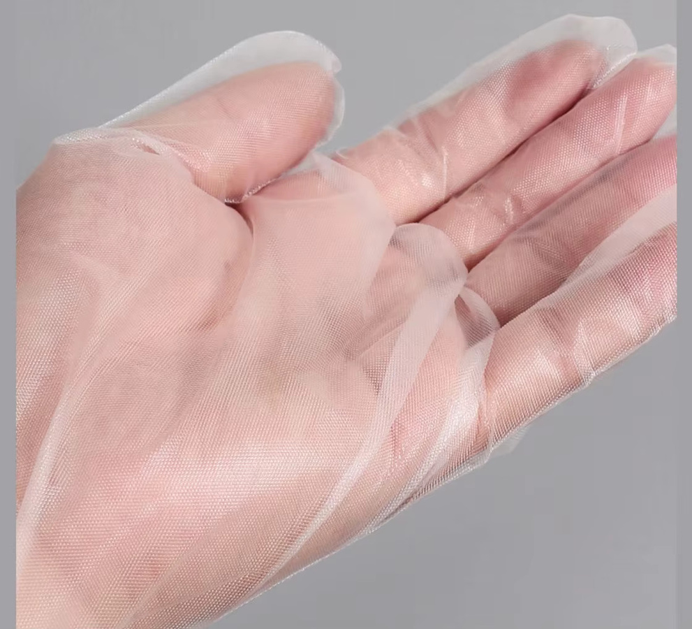 Untior Einweghandschuhe in Lebensmittelqualität transparent wasserdicht und ölfrei - Bild 3