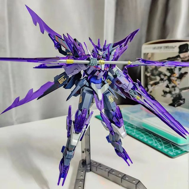 Bandai HG Glacier Transient Gn-Drive, Mecha Montagemodell, 1:144 - Bild 1
