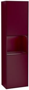 V&B Hochschrank Finion mit Wandbeleuchtung und LED, Lackiert, B/T/H: 41,8 x 27,0 x 151,6 cm - Bild 1