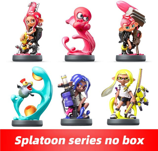 ARTSWIFT Splatoon 3 Amiibo-Figur Pearl Marina, 2er-Pack - Bild 1