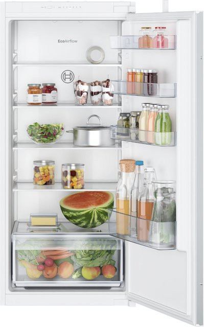 Bosch Einbau-Kühlschrank KIR415SE0 in Weiß mit Super Cooling und LED-Innenbeleuchtung - Bild 1