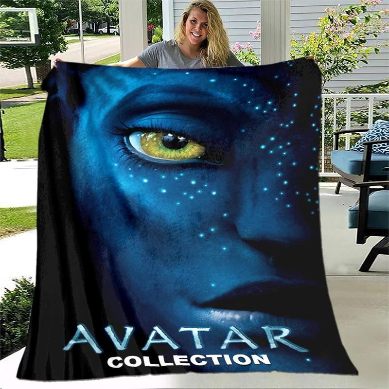 Somelli Avatar Film Flanell Überwurfdecke Multicolour B/B/H: 150 x 125 cm - Bild 1