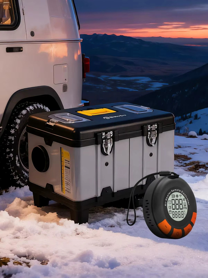 Sunster TB10PRO 8KW Dieselheizer mit WLAN und Bluetooth App-Steuerung, 12V/24V/220V Nacht-Heizgerät mit adaptivem Höhenmodus und CO-Monitor für Camping und Zelt - Bild 6