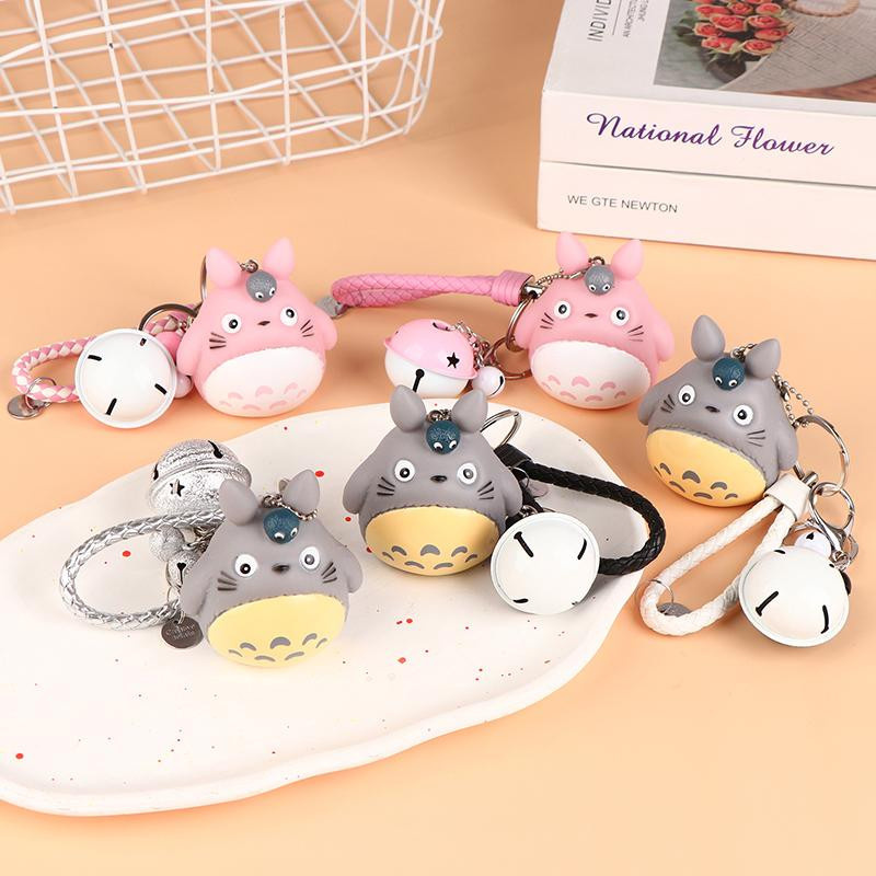 Schlüsselanhänger Totoro mit Ton, Unisex - Bild 2