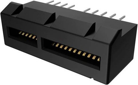 Amphenol PCIe Steckverbinder Schwarz 10018783-10112TLF - Bild 1