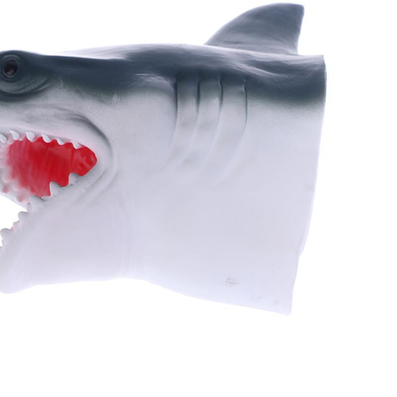 Hai-Arm-Handschuh Handpuppe aus Kunststoff schwarz - Bild 5