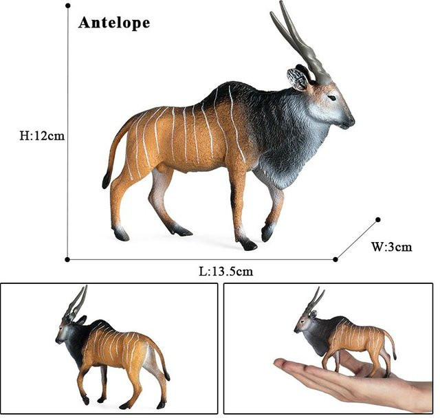 Oenux Schaf Ziege Argali Antilope Modell Actionfigur Bauernhof Spielzeug - Bild 1
