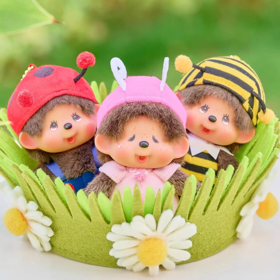 Monchhichi Puppe, Haustier-Kostüm-Serie, Schlüsselanhänger, multicolour - Bild 2