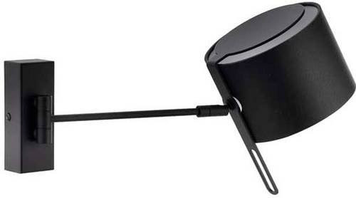 Brumberg Deckenleuchte Schwarz aus Metall und Stoff mit verstellbarem Schirm für G9 Halogenlampen 48W - Bild 1