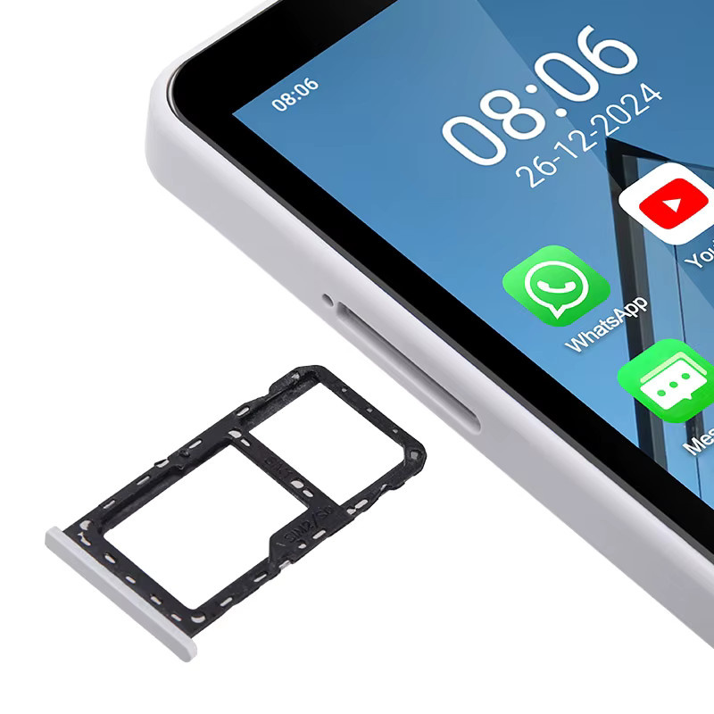 UNIWA DOOV R77 4G Smartphone mit Android 13, 2,8 Zoll Touchscreen, 3GB RAM + 32GB Speicher, Hebräische Tastatur, Grau oder Weiß - Bild 4