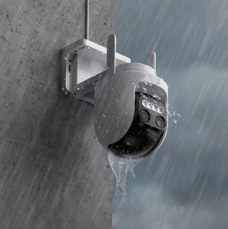Xiaomi CW700S Außen-Sicherheitskamera in Weiß mit 2.5K Auflösung, 9X Zoom, IP66 Wetterfestigkeit, KI-Mensch- und Fahrzeug-Erkennung, Farbnachtsicht und WLAN-Anbindung - Bild 3