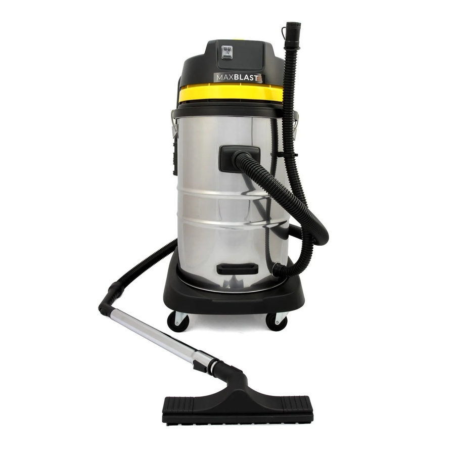 Monstershop Maxblast Industriesauger 1400W in Silber mit 50 Litern Fassungsvermögen - Bild 2