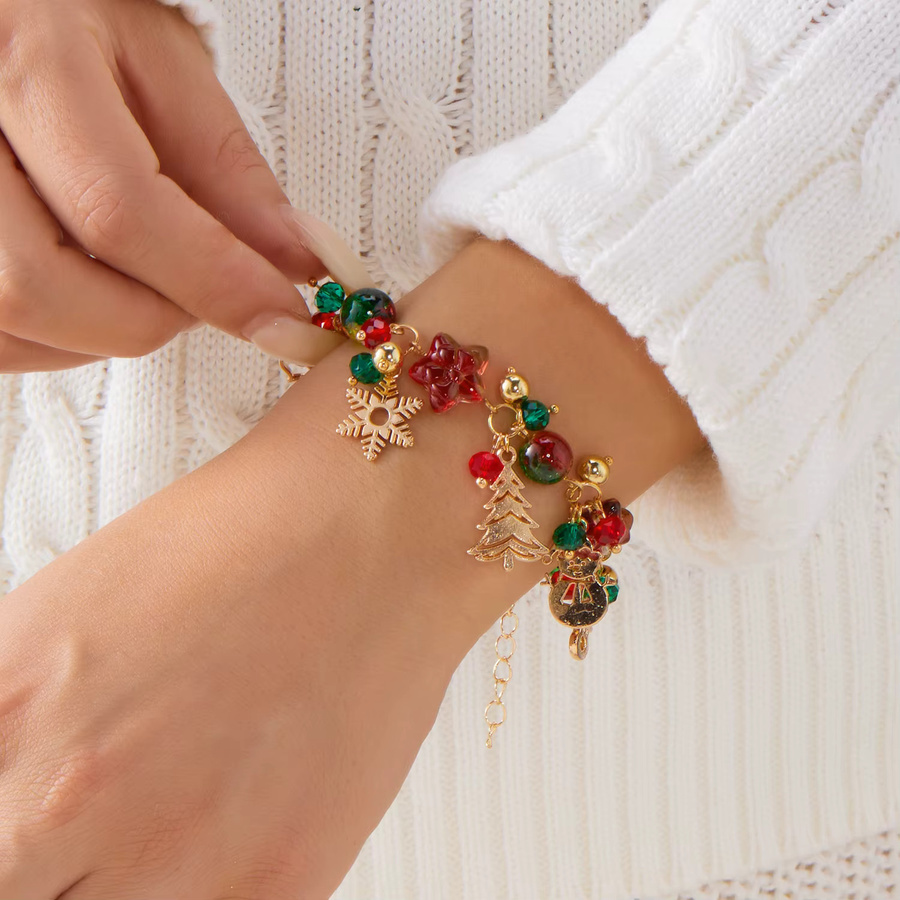 RINHOO FRIENDSHIP Armband, Bunt, Kristall, Perle, Damen - Bild 2
