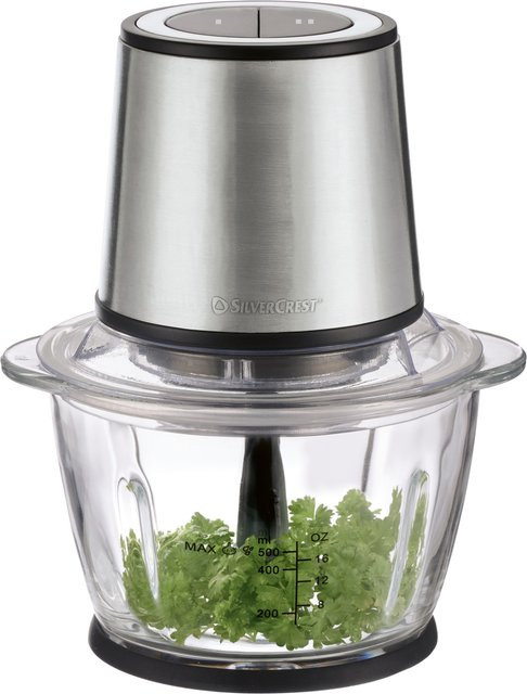 SILVERCREST Multizerkleinerer EDS SMZE 500 D2 in Silber mit Glaskessel - Bild 1