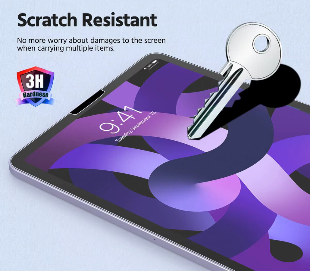 2 Stück Displayschutzfolie Malen wie Schreiben für Apple iPad Pro, Air, Mini und iPad Generationen in Transparent - Bild 6