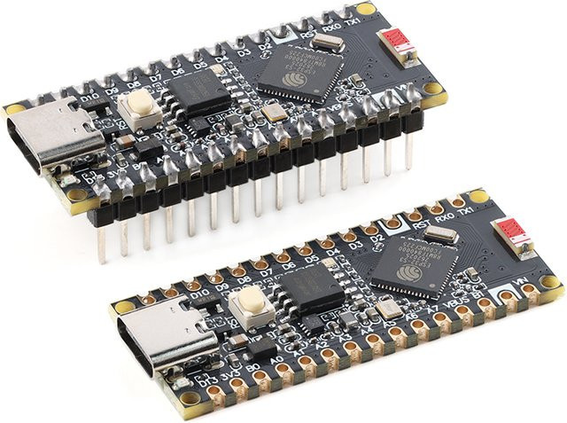 ESP32-S3-Nano WiFi Bluetooth Development Board für IoT Anwendungen in Schwarz - Bild 1
