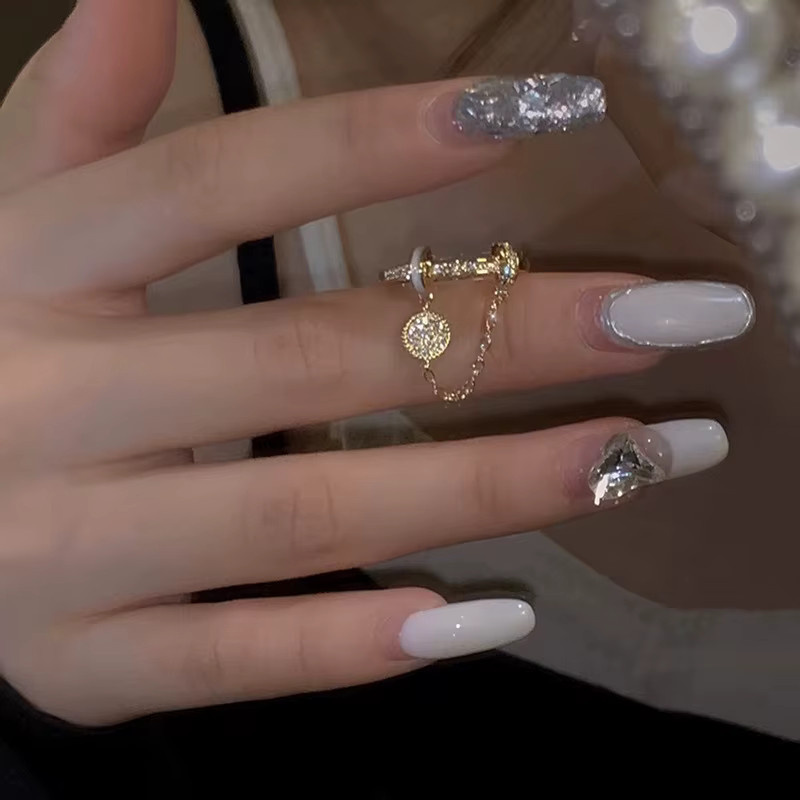 UOSU Ring, Zirkonia, Diamant, Gold, Damen - Bild 5