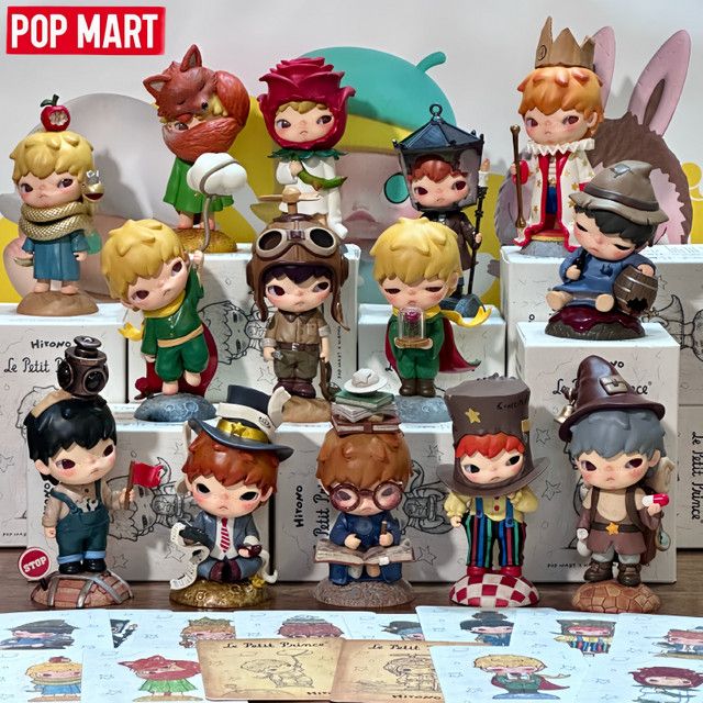 POP MART Hirono x Le Petit Prince Blind Box Serie Actionfigur Mystery Box mit niedlichen Modellen - Bild 1