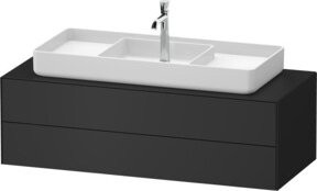 Duravit Waschtischunterschrank White Tulip in White, Breite: 130 cm, Tiefe: 55 cm, Höhe: 40,8 cm - Bild 1