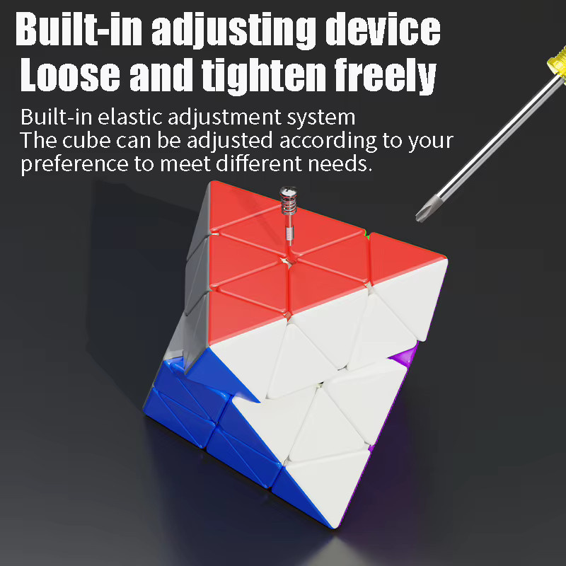 SENGSO FTO M Face Magnetischer Dreh-Oktahedron Speed Cube, Puzzle - Bild 3