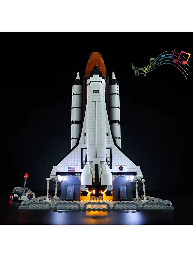 LEGO LED-Beleuchtungsset Space Shuttle Expedition 10231, warmweiß - Bild 3