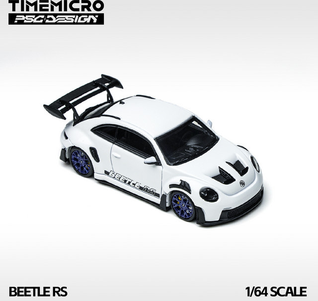 TimeMicro PSC DESIGN Automodell, 1:64, Weiß, Metall - Bild 1
